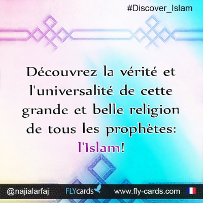 Discover the truthand universality of this great and beautiful religion of all prophets: Islam!