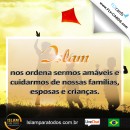 Islam nos ordena sermos amáveis e cuidarmos de nossas famílias, esposas e crianças.