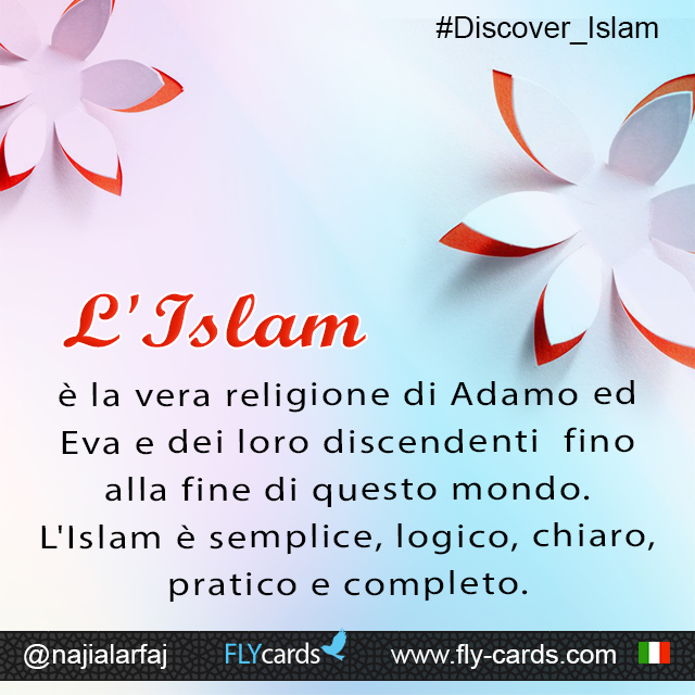 Islam is the true religion of Adam and Eve and their children till the end of this world.  Islam is simple, logical, clear, practical and comprehensive.