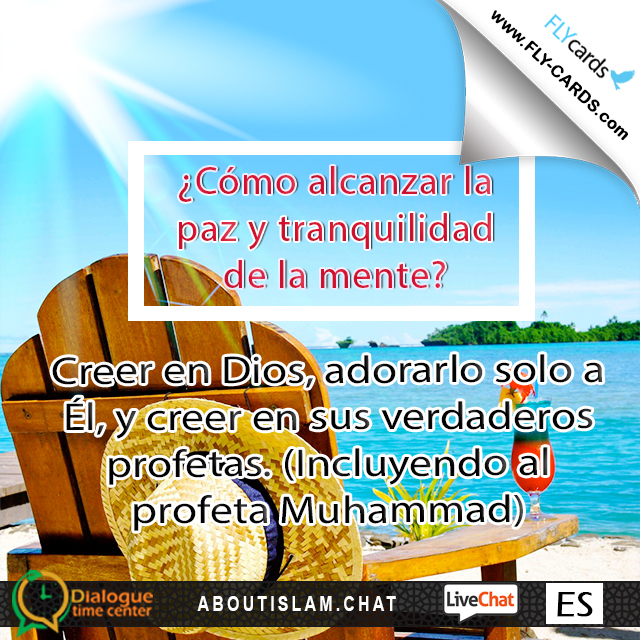 How to attain peace of mind? Believe in Allah, worship Him alone, and believe in His true Prophets. (Including Prophet Muhammad). 