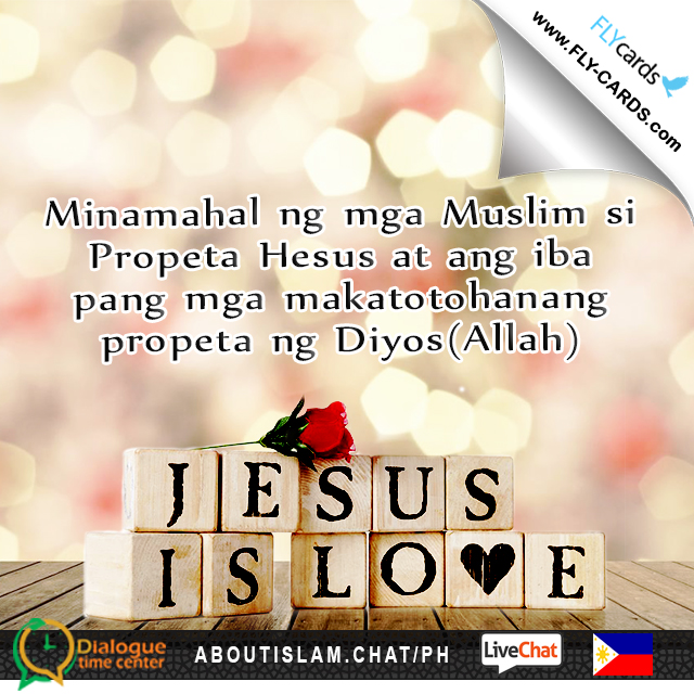 Muslims love Prophet Jesus and the other true Prophets of God (Allah).